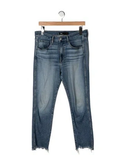 Pre-owned 3x1 High-rise Straight Leg Jeans In Blue