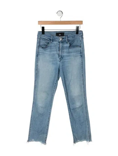 Pre-owned 3x1 High-rise Straight Leg Jeans In Blue
