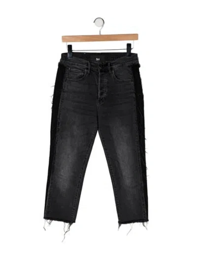 Pre-owned 3x1 High-rise Straight Leg Jeans In Gray