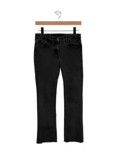 Pre-owned 3x1 High-rise Straight Leg Jeans In Gray