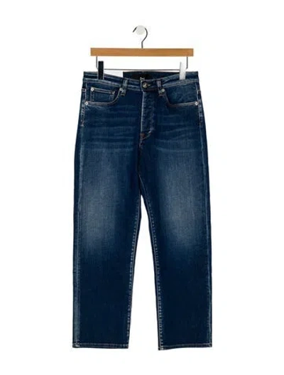 Pre-owned 3x1 High-rise Straight Leg Jeans W/ Tags In Blue