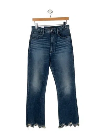 Pre-owned 3x1 High-rise Straight Leg Jeans W/ Tags In Blue