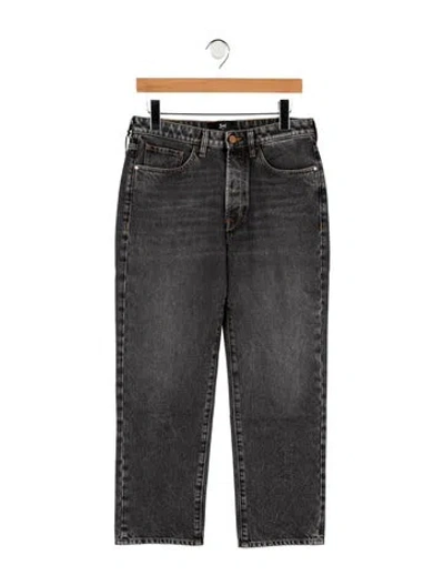 Pre-owned 3x1 High-rise Straight Leg Jeans W/ Tags In Grey