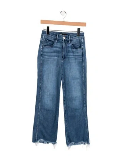 Pre-owned 3x1 High-rise Wide Leg Jeans In Blue
