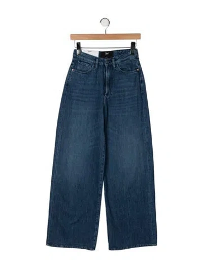 Pre-owned 3x1 High-rise Wide Leg Jeans W/ Tags In Blue