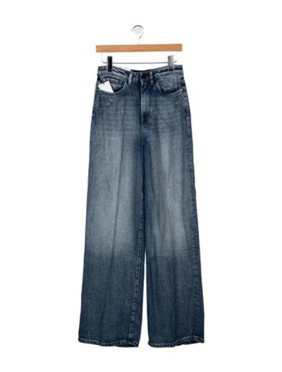 Pre-owned 3x1 High-rise Wide Leg Jeans W/ Tags In Multicolor