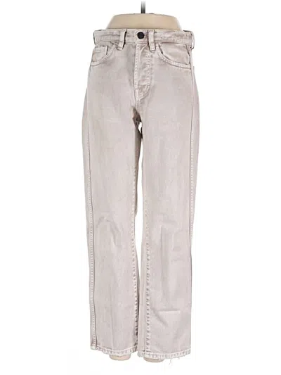 Pre-owned 3x1 Jeans In Silver