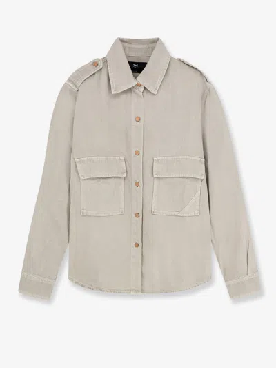 3x1 Kenya Cotton Shirt In Gray