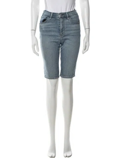 Pre-owned 3x1 Knee-length Shorts In Blue