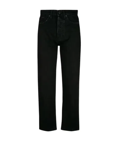 3x1 Logo Details Jeans In Black