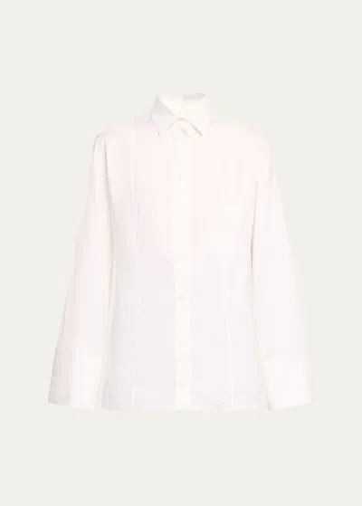 3x1 Mariana Slim Shirt In White