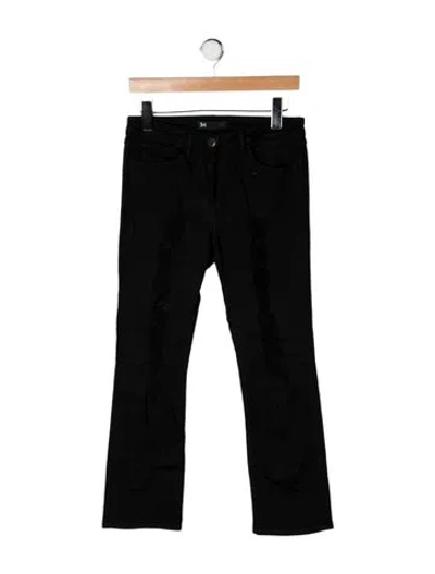 Pre-owned 3x1 Mid-rise Flared Jeans In Black