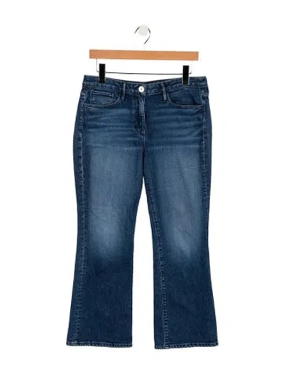Pre-owned 3x1 Mid-rise Flared Jeans In Blue