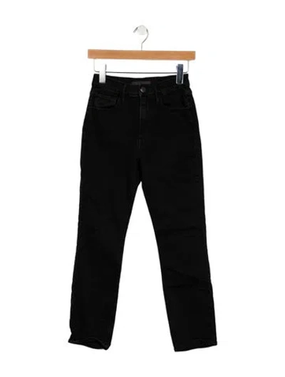 Pre-owned 3x1 Mid-rise Skinny Leg Jeans In Black