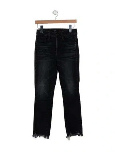 Pre-owned 3x1 Mid-rise Skinny Leg Jeans In Black