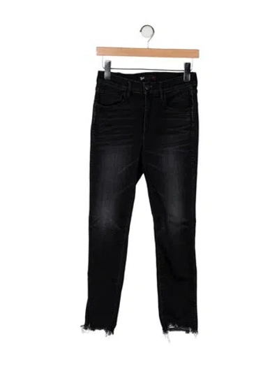 Pre-owned 3x1 Mid-rise Skinny Leg Jeans In Black