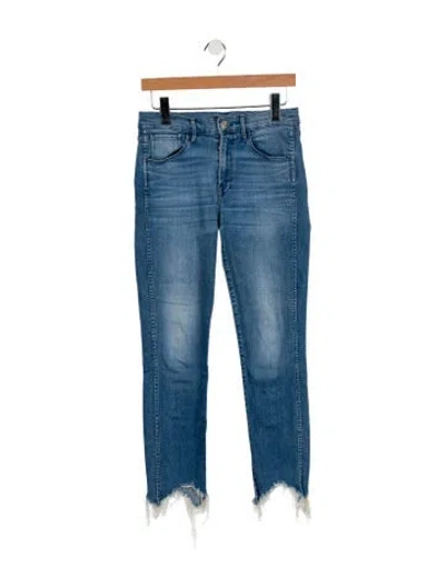 Pre-owned 3x1 Mid-rise Skinny Leg Jeans In Blue