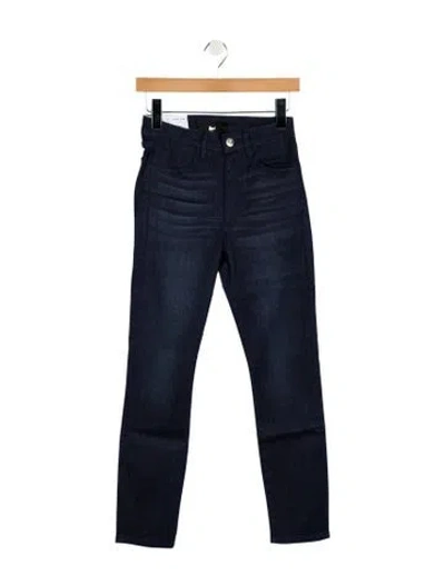 Pre-owned 3x1 Mid-rise Skinny Leg Jeans In Blue