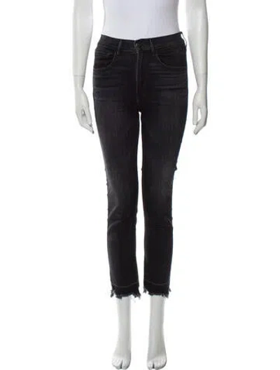 Pre-owned 3x1 Mid-rise Skinny Leg Jeans In Blue