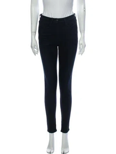 Pre-owned 3x1 Mid-rise Skinny Leg Jeans In Blue