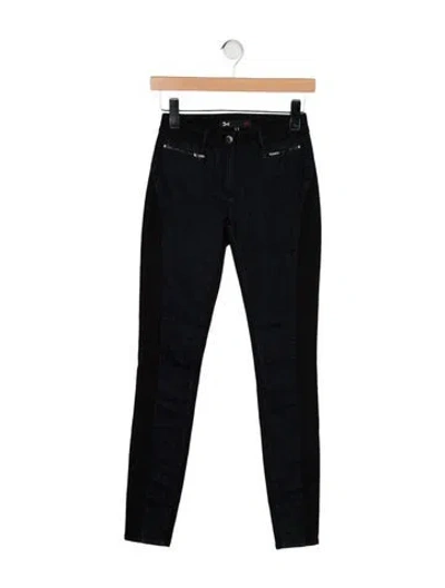 Pre-owned 3x1 Mid-rise Skinny Leg Jeans In Blue