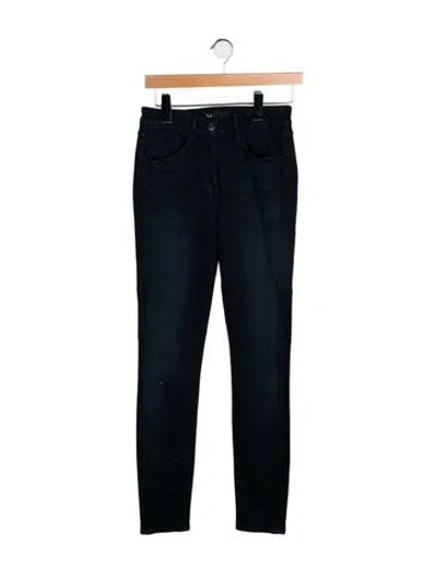 Pre-owned 3x1 Mid-rise Skinny Leg Jeans In Blue