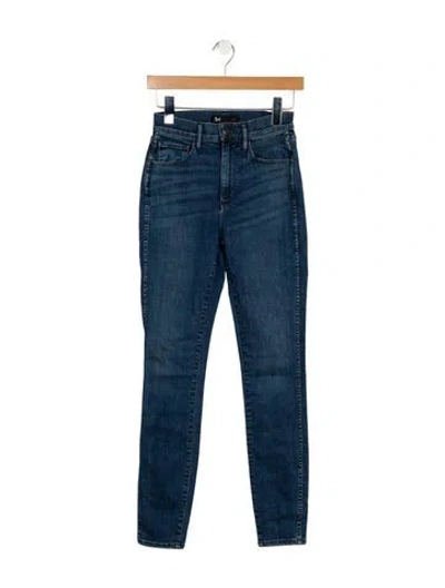 Pre-owned 3x1 Mid-rise Skinny Leg Jeans In Blue