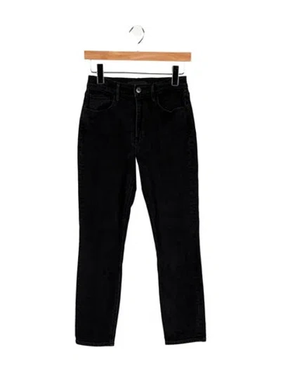 Pre-owned 3x1 Mid-rise Straight Leg Jeans In Blue