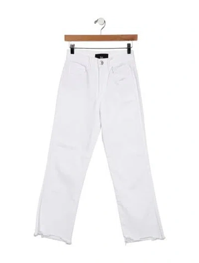Pre-owned 3x1 Mid-rise Straight Leg Jeans In Blue