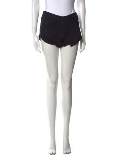 Pre-owned 3x1 Mini Shorts In Black