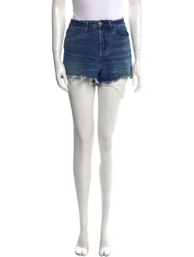 Pre-owned 3x1 Mini Shorts In Blue