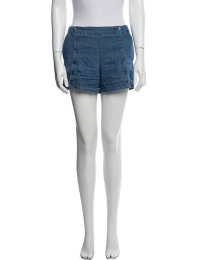 Pre-owned 3x1 Mini Shorts In Blue