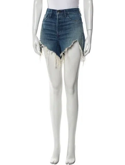 Pre-owned 3x1 Mini Shorts In Blue