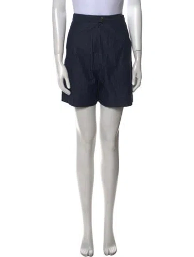 Pre-owned 3x1 Mini Shorts In Blue