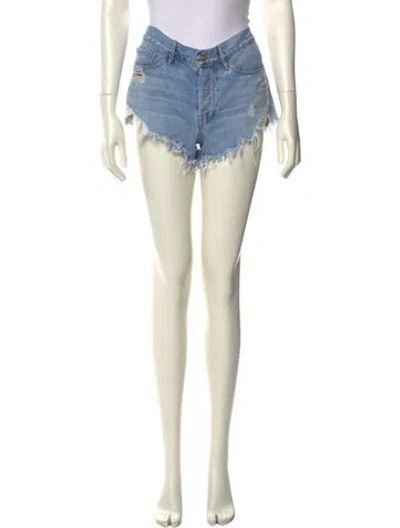 Pre-owned 3x1 Mini Shorts In Neutral