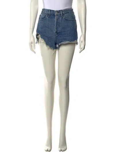 Pre-owned 3x1 Mini Shorts In Neutral