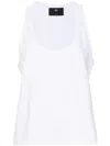 3x1 Moon Denim Tank Top In White