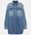 3x1 N.y.c. Stefy Oversized Denim Shirt In New Crinkle