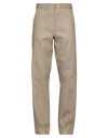 3x1 Man Pants Khaki Size 34 Cotton In Beige