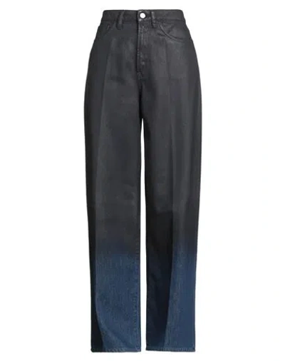 3x1 Nyc Woman Jeans Black Size 28 Cotton