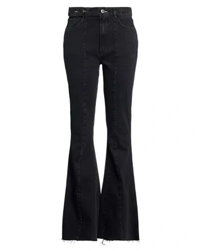3x1 Nyc Woman Jeans Black Size 28 Cotton