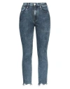 3x1 Nyc Woman Jeans Blue Size 32 Cotton, Elastane In Blue