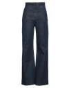 3x1 Nyc Woman Jeans Blue Size 30 Cotton, Tencel, Lyocell, Elastane