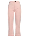 3x1 Nyc Woman Jeans Pink Size 30 Cotton, Elastane In Pink