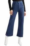 3X1 SHELTER AUSTIN CROP COTTON JEANS IN RAKU