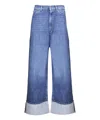 3x1 Marlin Skater Boyfriend Jeans In Blue
