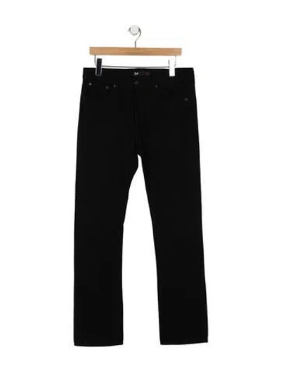 Pre-owned 3x1 Skinny Jeans In Black