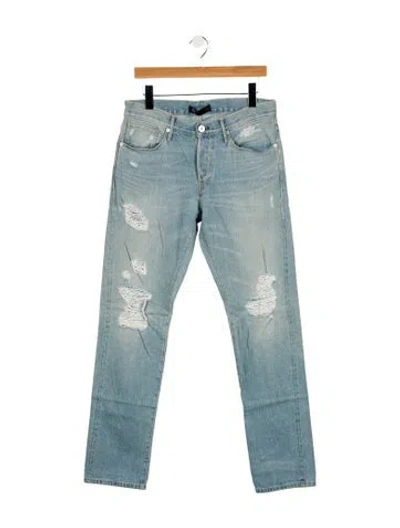 Pre-owned 3x1 Skinny Jeans In Blue