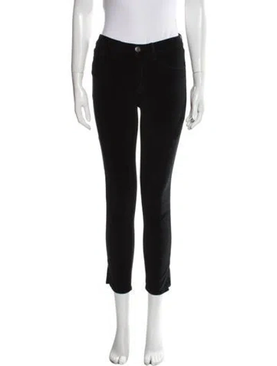 Pre-owned 3x1 Skinny Leg Pants In Black