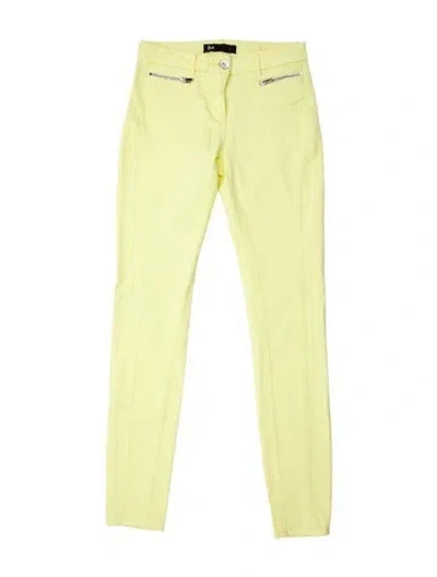 Pre-owned 3x1 Skinny Leg Pants In Green